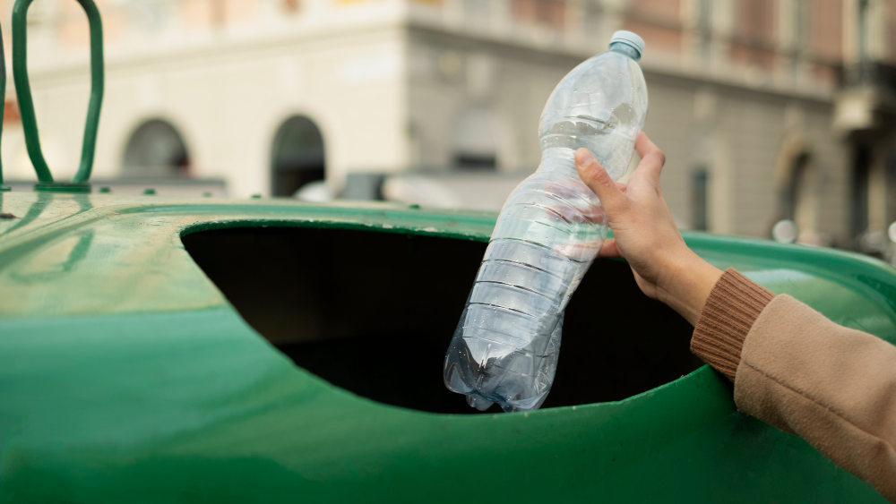 PET flakon szelektív gyűjtése